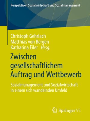 cover image of Zwischen gesellschaftlichem Auftrag und Wettbewerb
